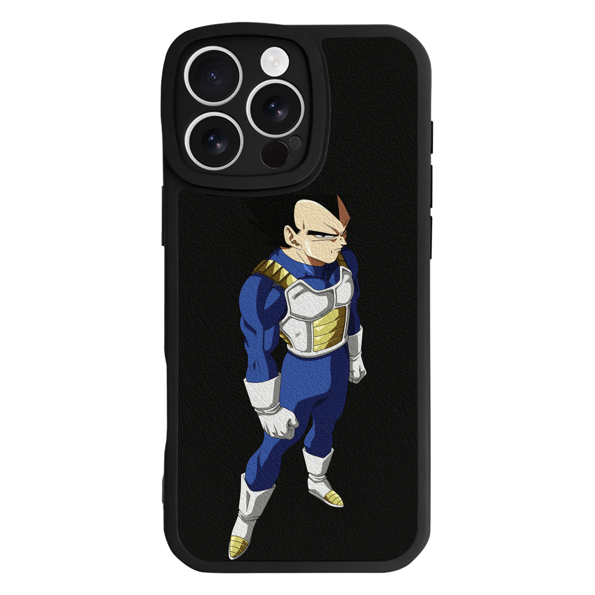 （画像用） ドラゴンボール ベジータ四世（Bejīta Yonsei）DRAGON BALL Vegeta IV 【iPhone 16シリーズ対応】シリコンスマホケース（レザー調） 材質：シリコン